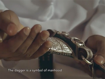 Emirati Adornment, Dagger